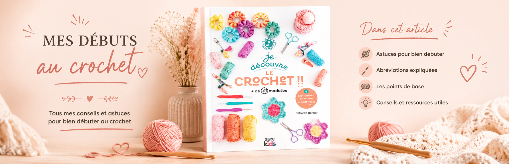 Mes débuts au crochet