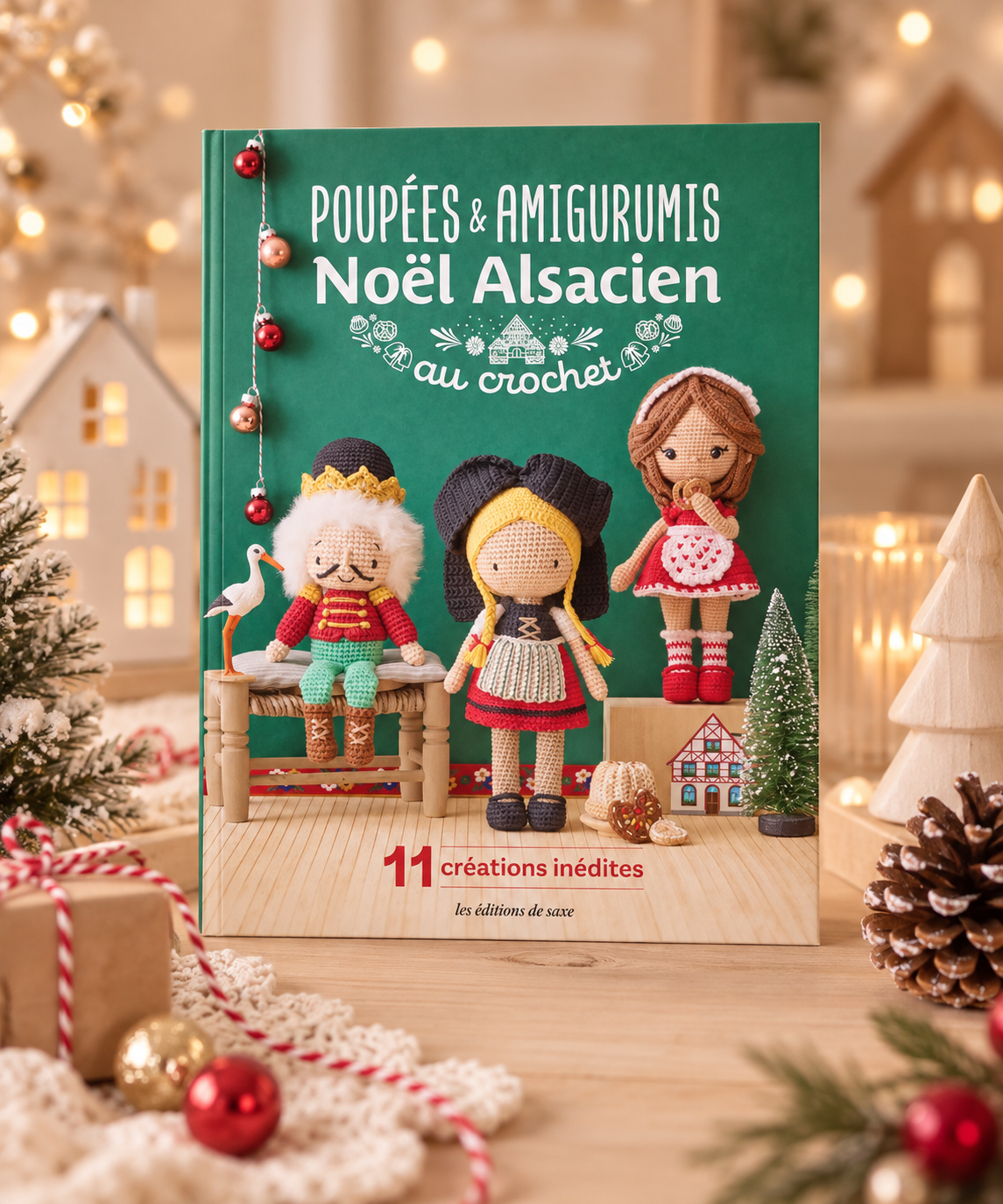 Livre Poupées & Amigurumis Noël Alsacien au crochet