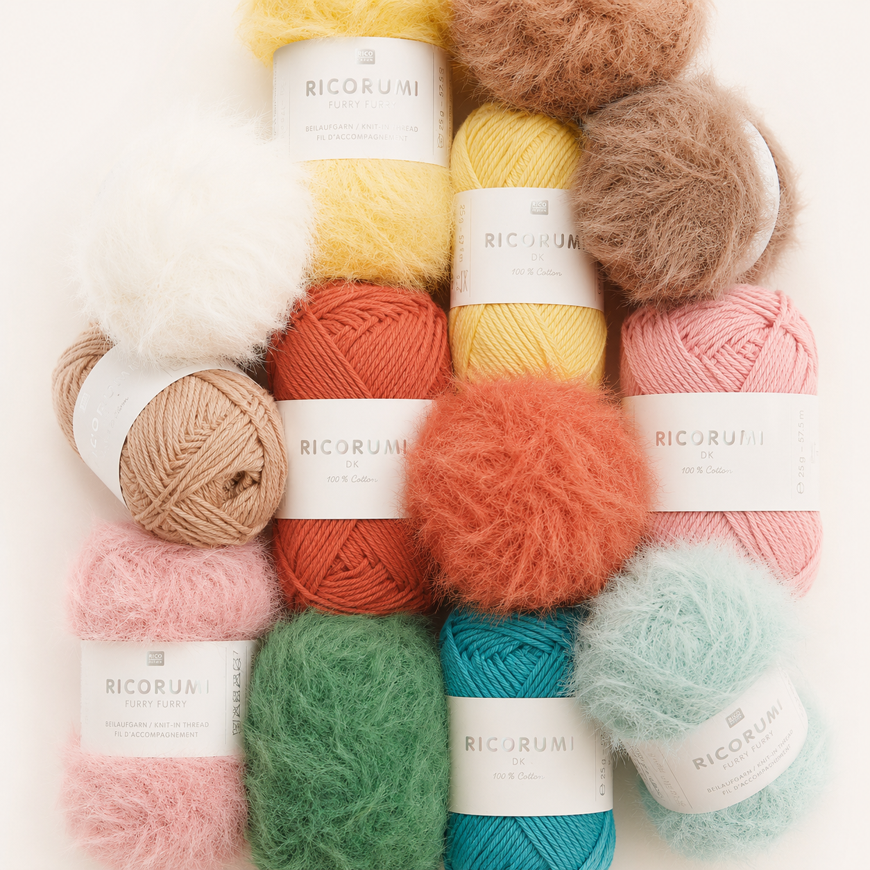 Pelote Ricorumi Furry Furry – 25 g