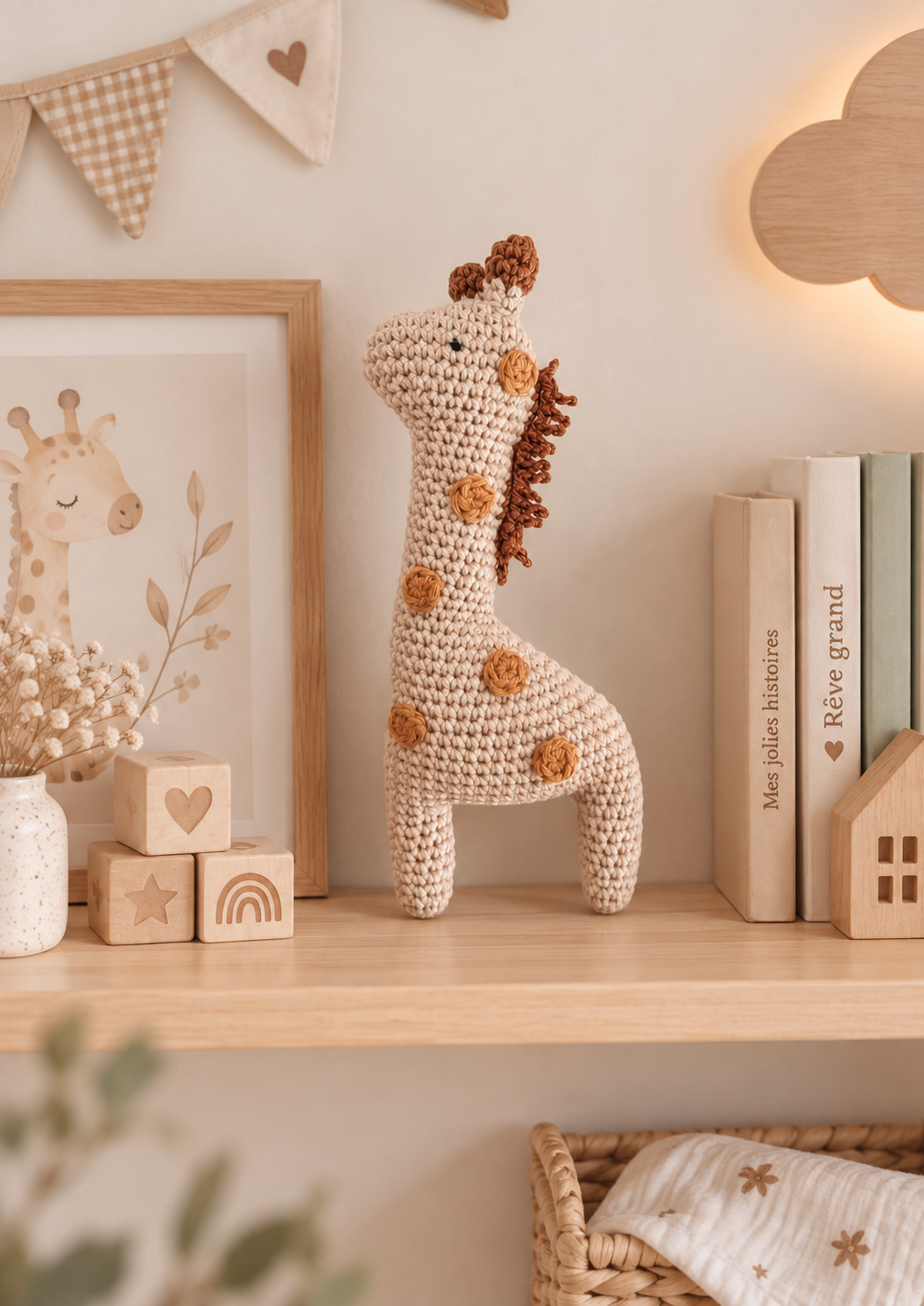 Patron de la Girafe Minidoll