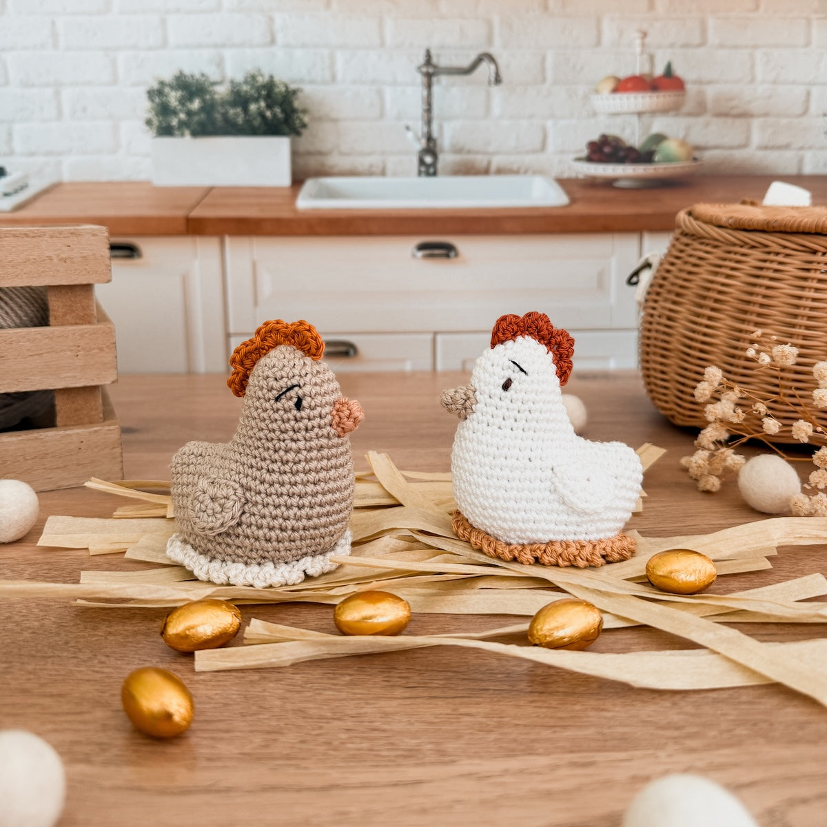 Patron de la petite poule magique