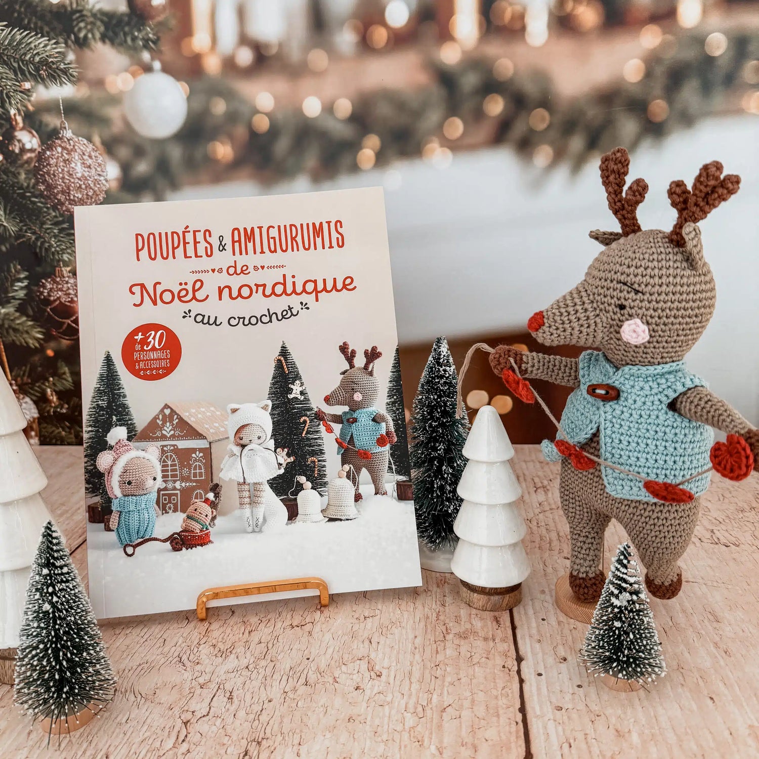 Livre "poupées et amigurumis de Noël Nordique"