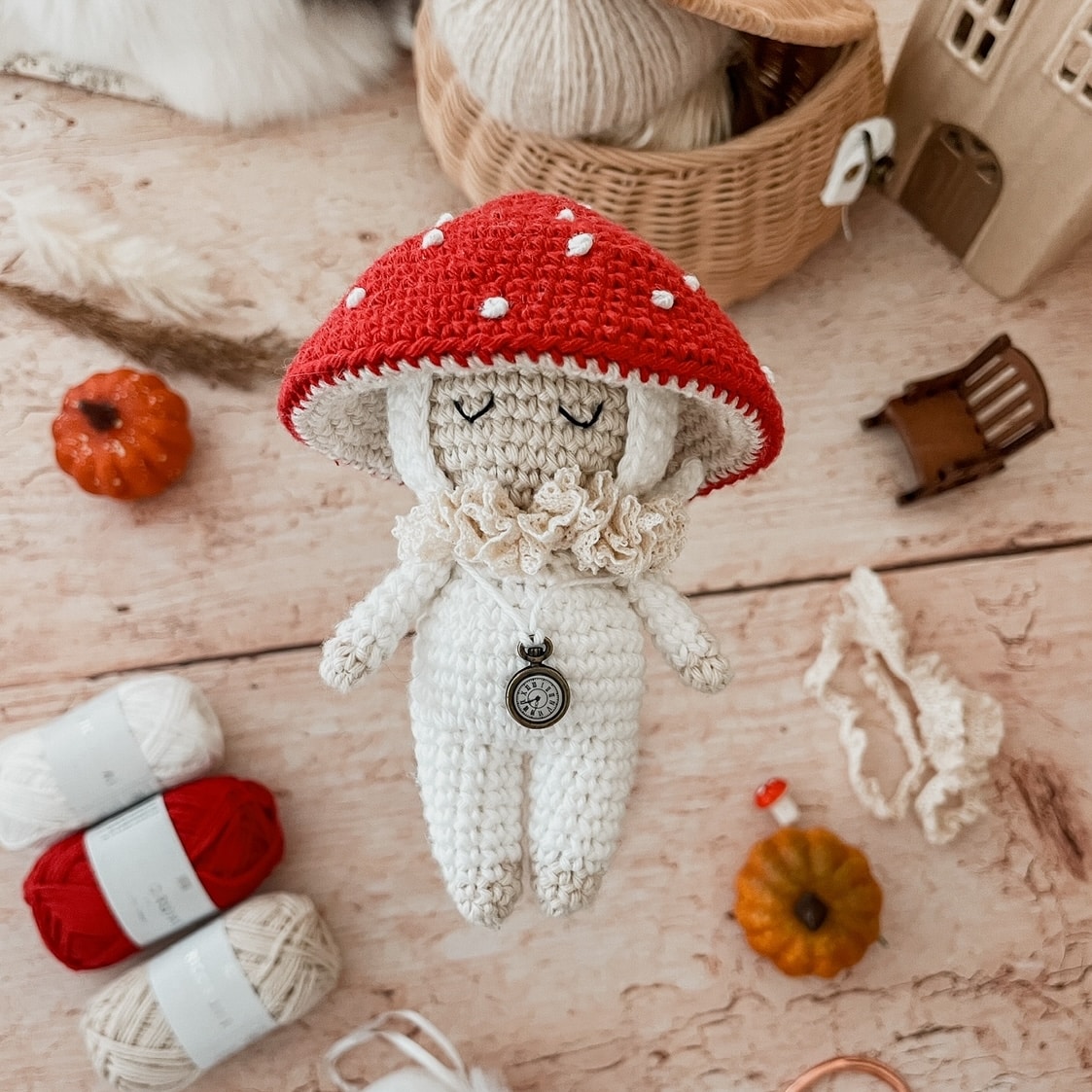 Patron du Mini'Z champignon