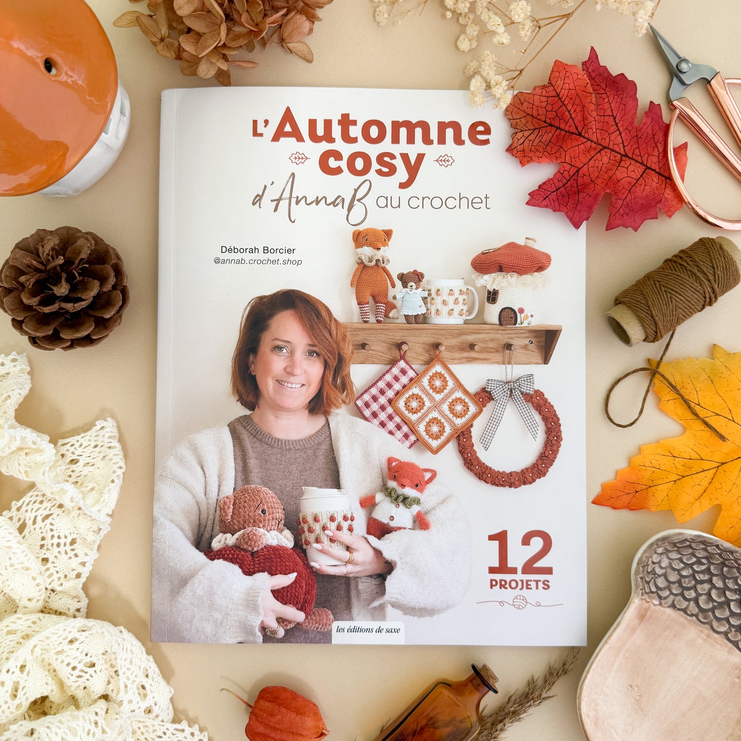 Livre L'Automne cosy d'AnnaB au crochet