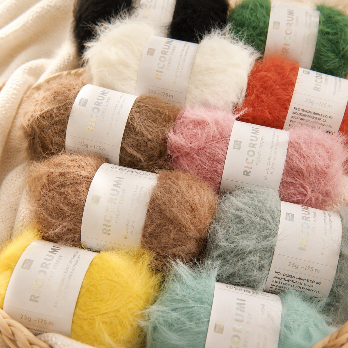 Pelote Ricorumi Furry Furry – 25 g