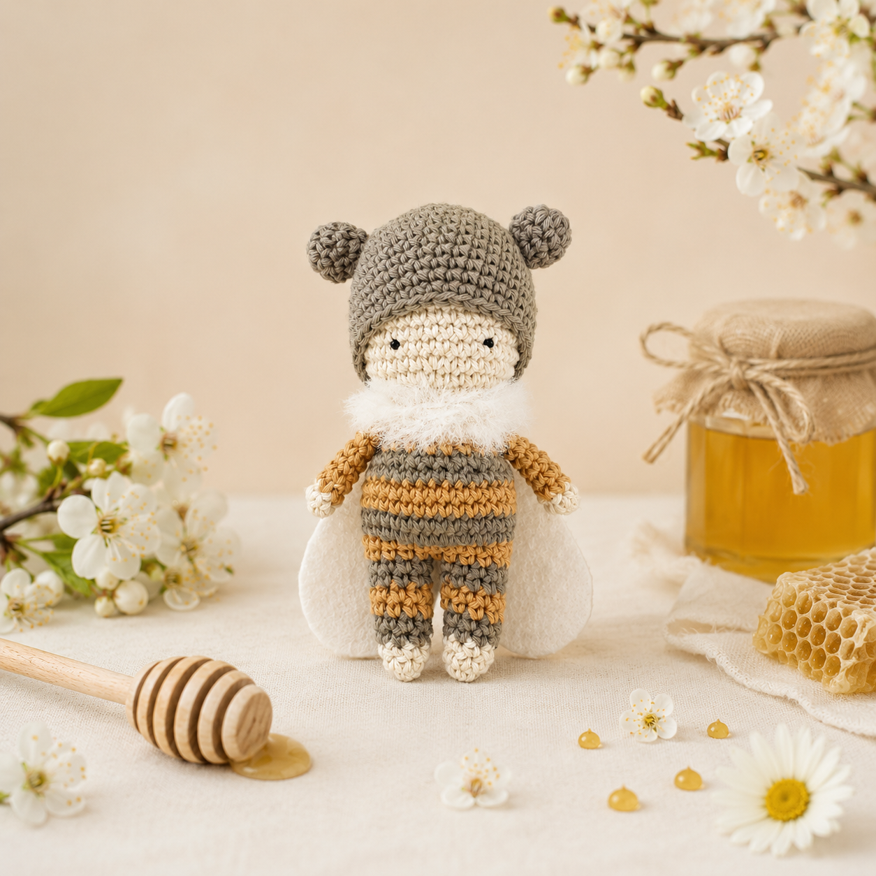 Patron du Mini'Z abeille