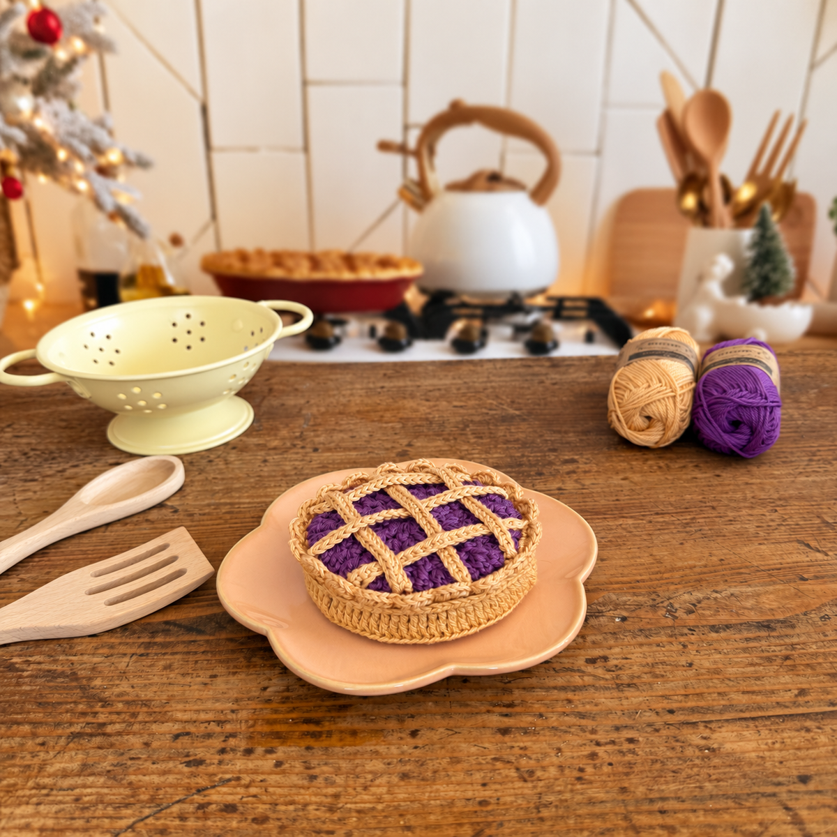 Patron de la tarte aux Myrtilles