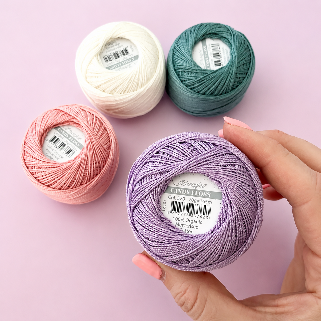 Coton Candy Floss (micro crochet)