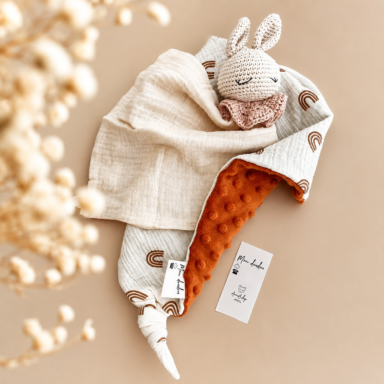 Etiquettes à coudre pour doudou
