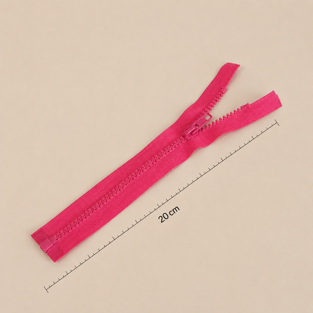 Fermeture éclair fuchsia