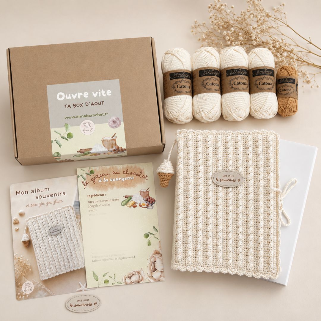 La box crochet d'août