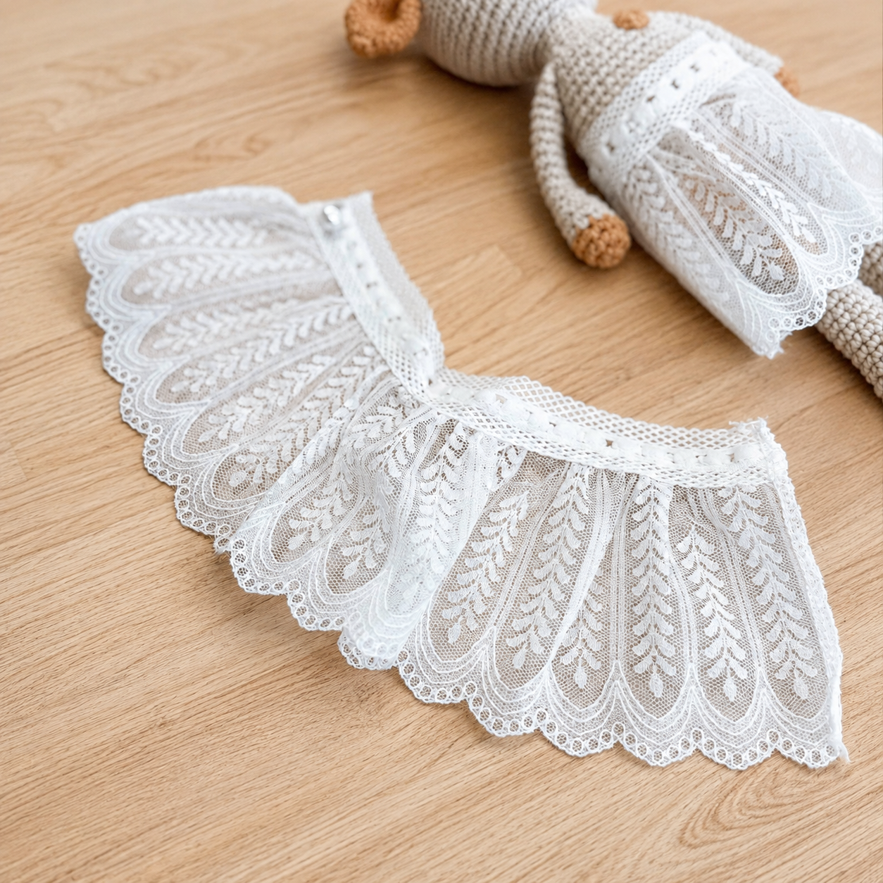 Jupe en dentelle pour Amigurumi
