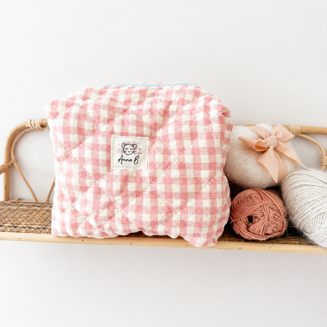 Trousse à carreaux AnnaB