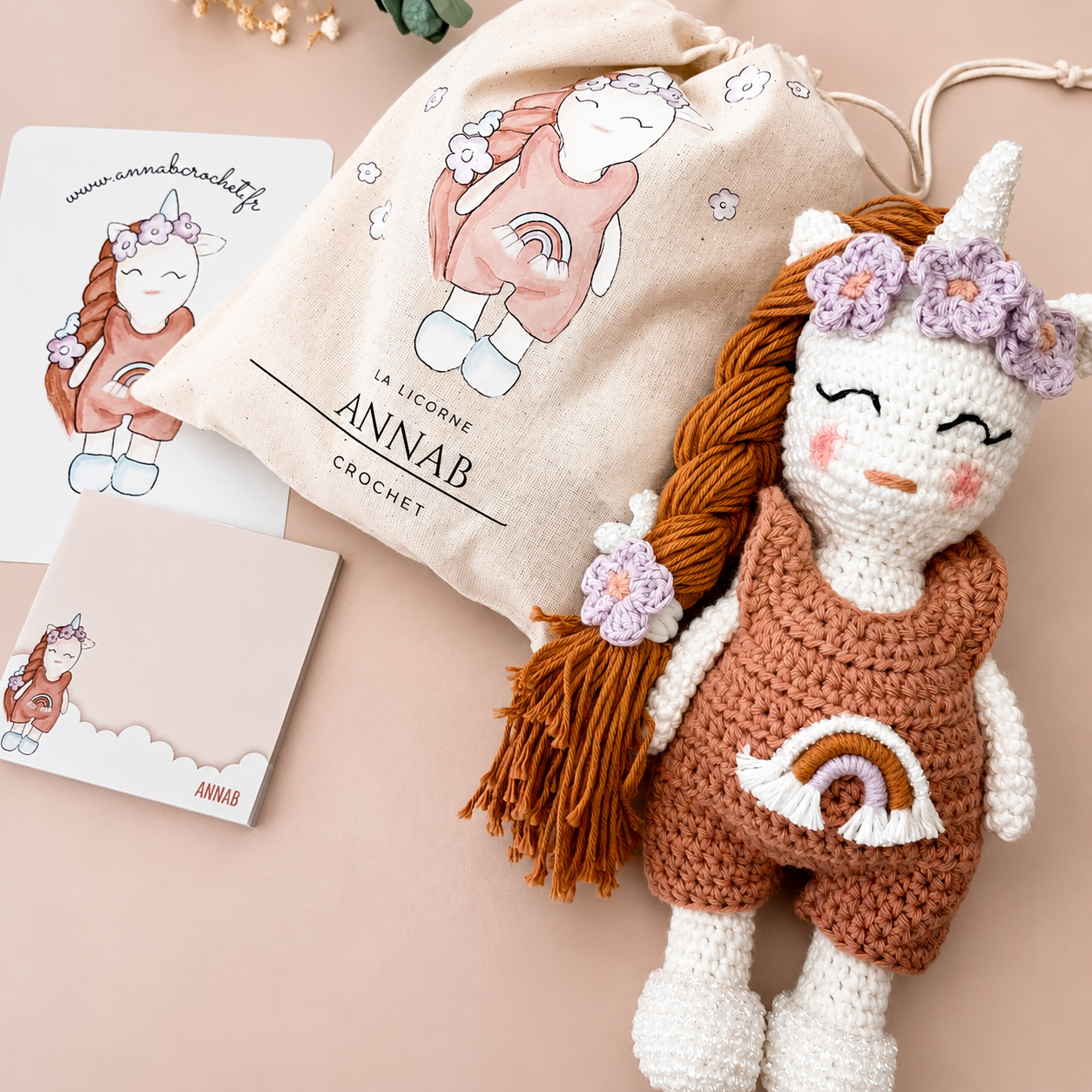 Kit licorne (Patron uniquement dans le livre Fantastique)