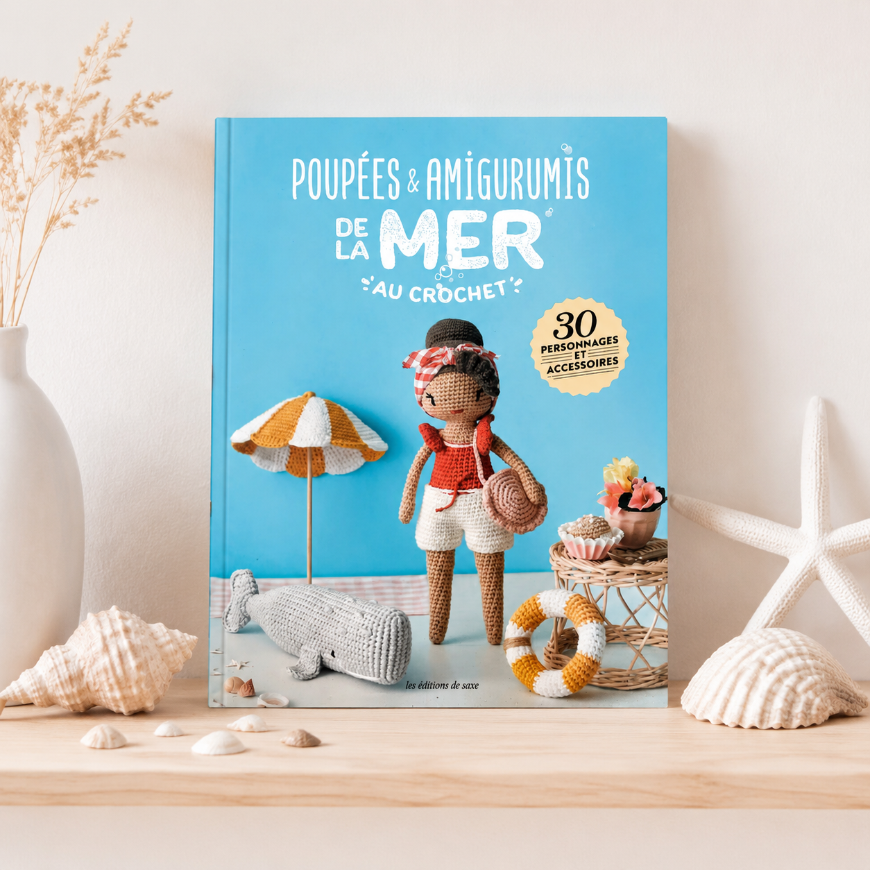 Livre "Poupées et Amigurumis de la mer au crochet"