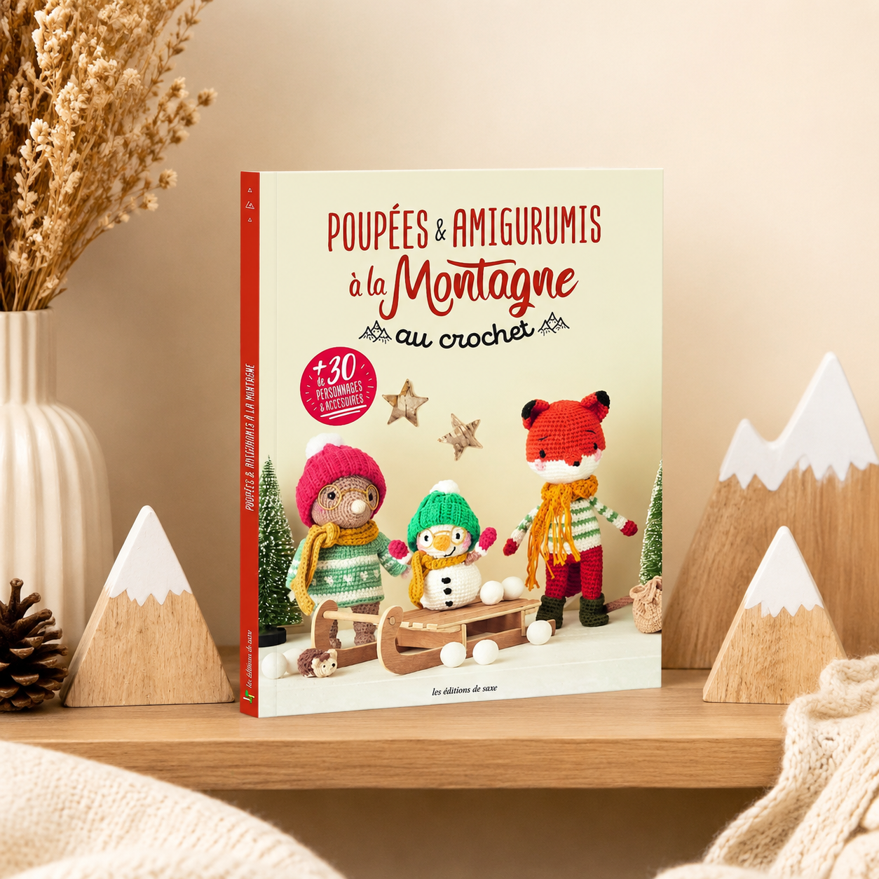 Livre "Poupées et Amigurumis à la montagne au crochet"