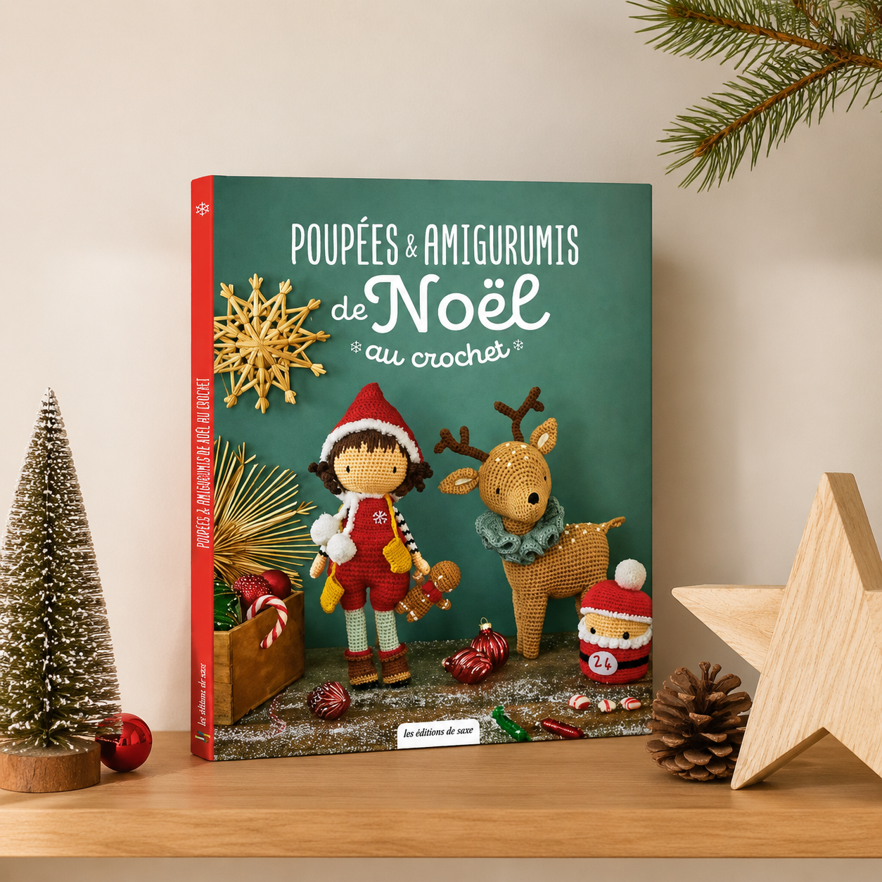 Livre « poupées et amigurumis de Noël au crochet »