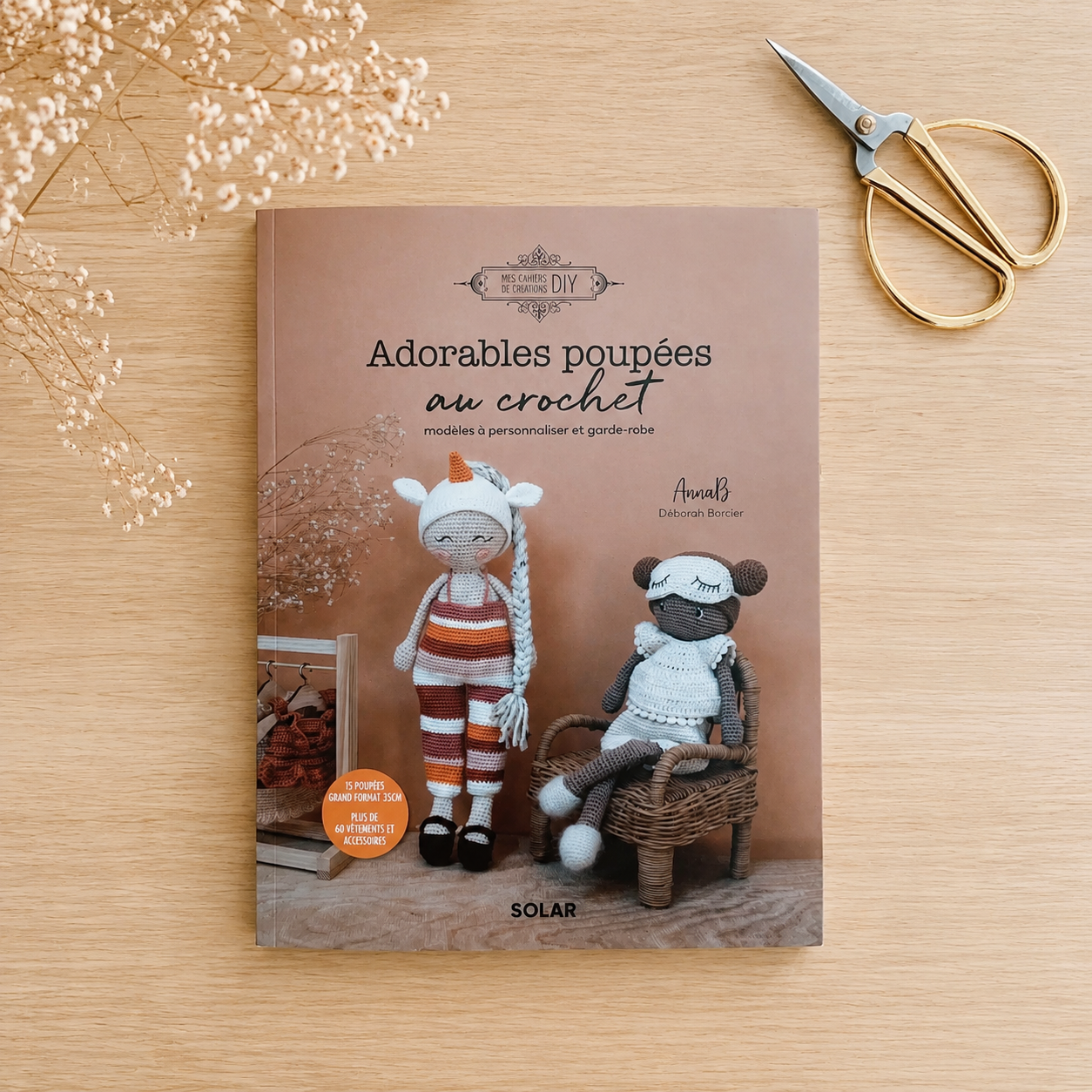 Livre "Adorables poupées au crochet"