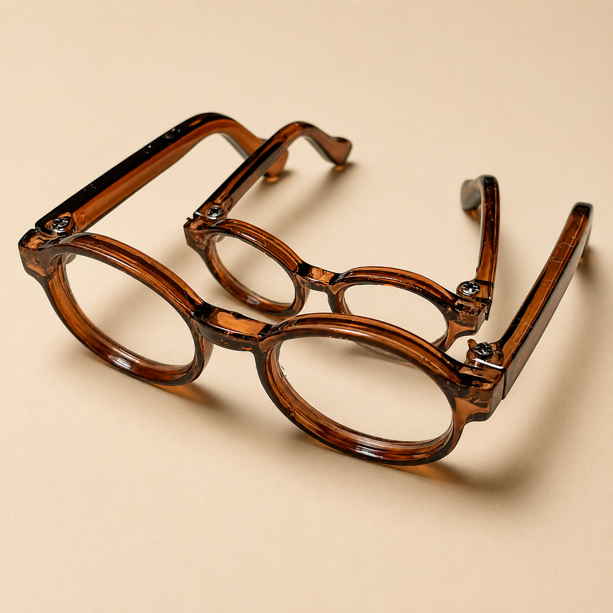 Mini lunettes épaisses pour amigurumis