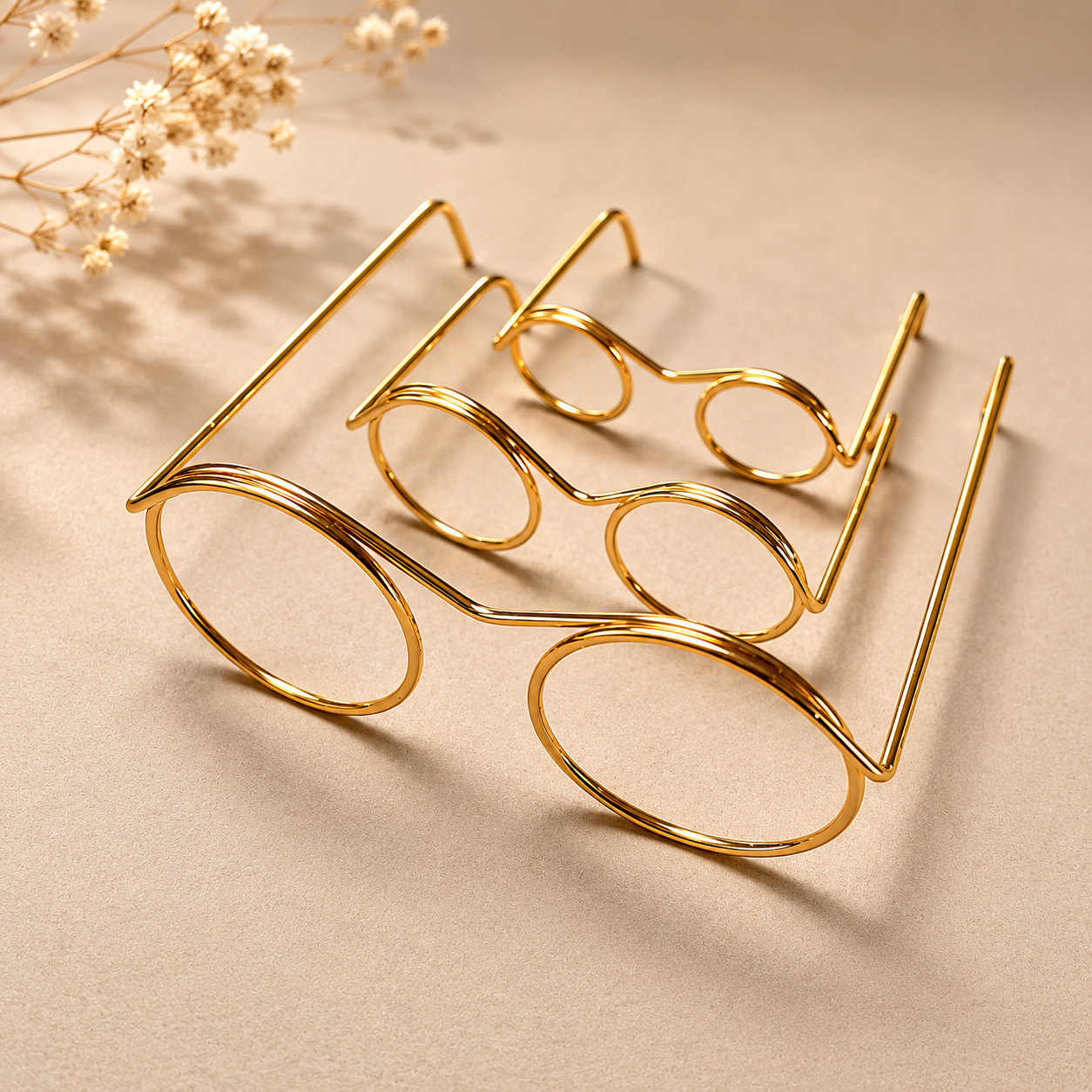 Mini lunettes tige pour amigurumi
