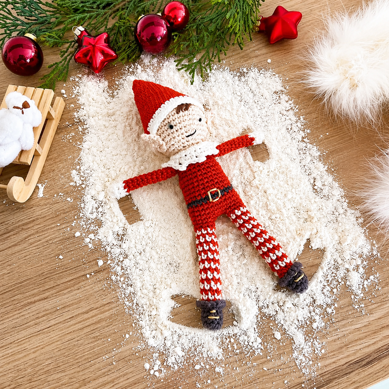 Patron du petit lutin farceur