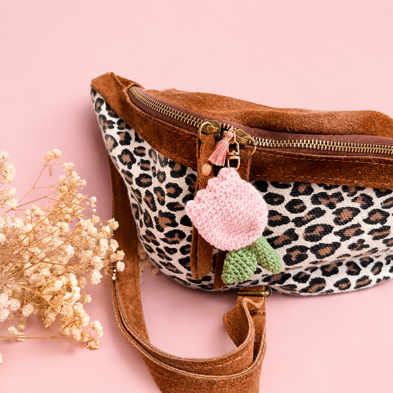 Patron des petites fleurs (en porte-clés)