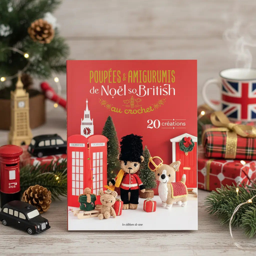 Livre "poupées et amigurumis de Noël So British"