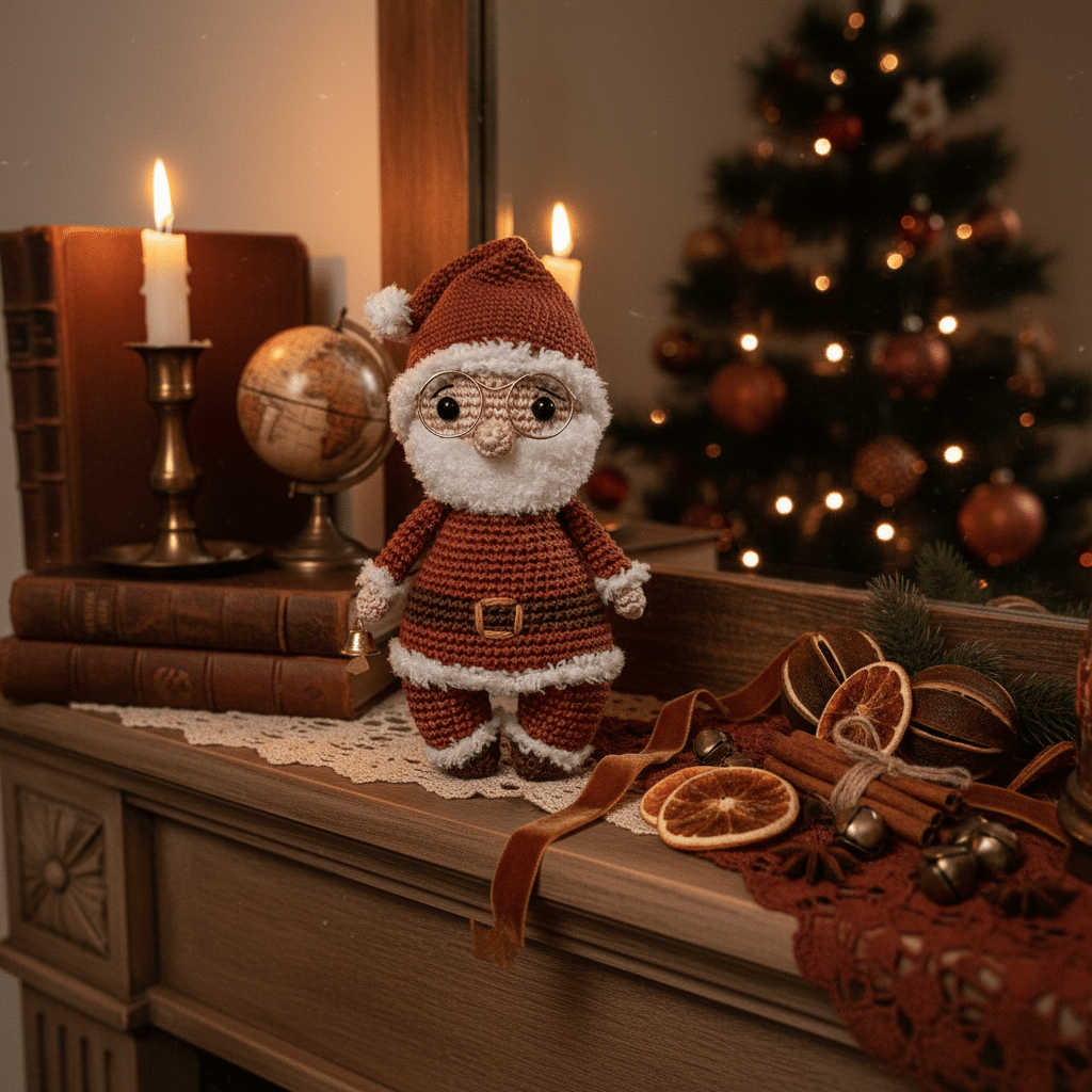 Patron du Père Noël Vintage