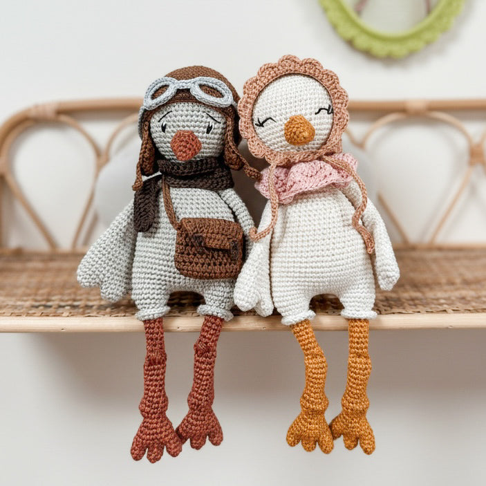 Kit crochet "les oies en voyage"