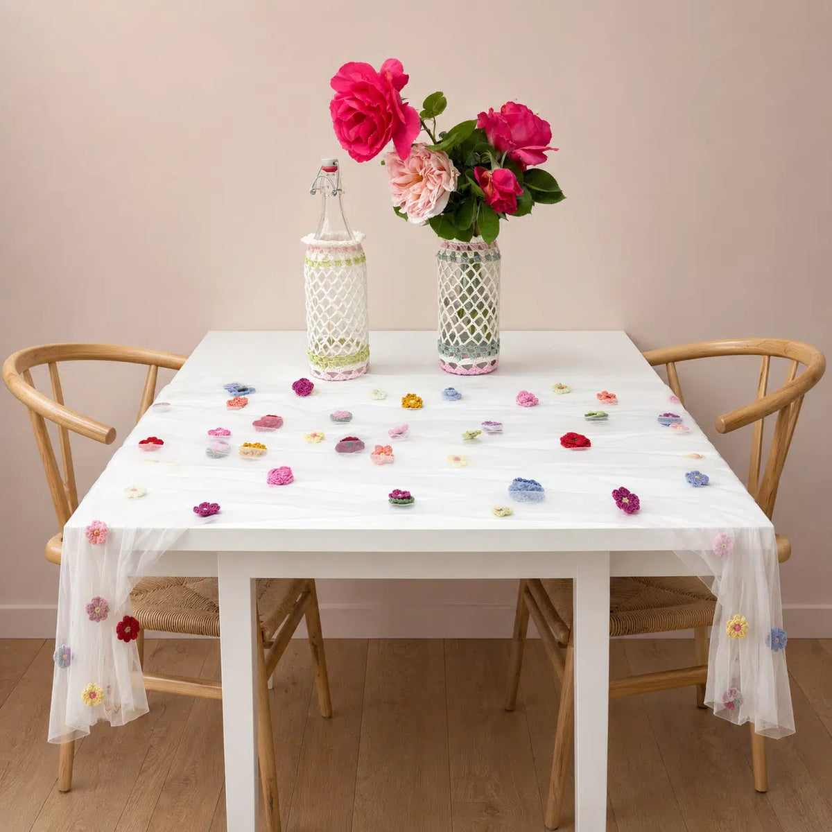 Table Patron Patron des 7 minis fleurs (du chemin de table) – AnnaB