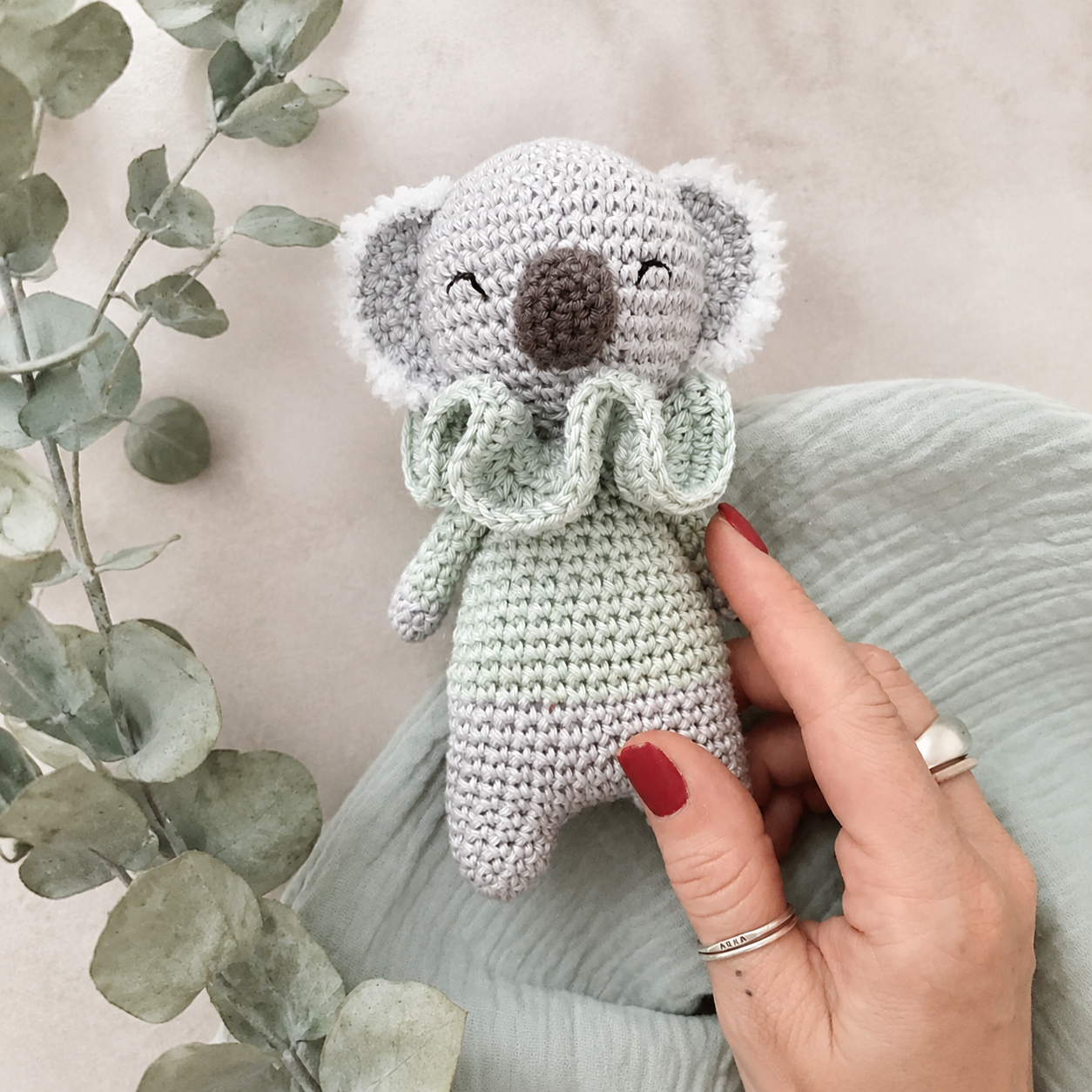 Patron de Noa le petit Koala