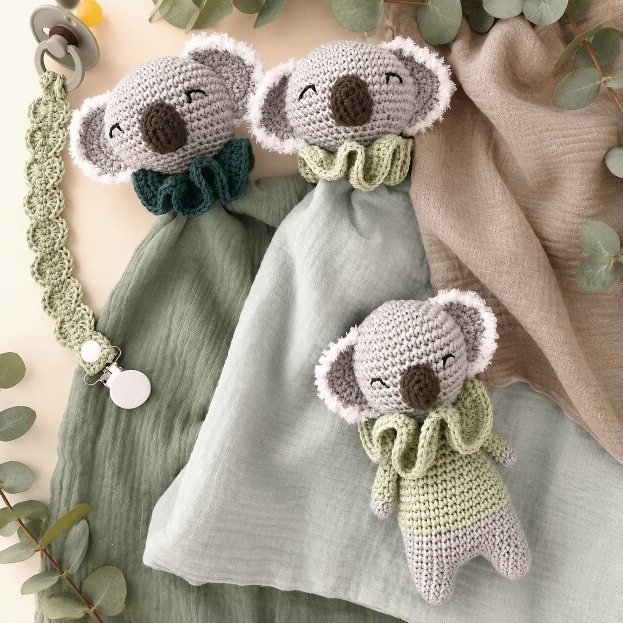 Patron de Noa le petit Koala