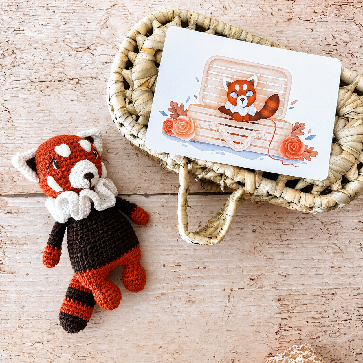 Patron du panda roux