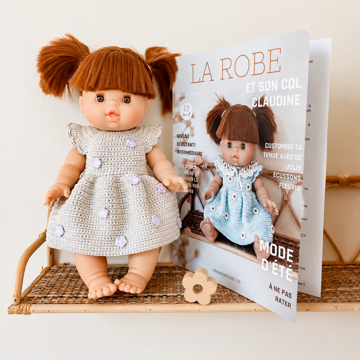 Kit de la robe de poupée Paola