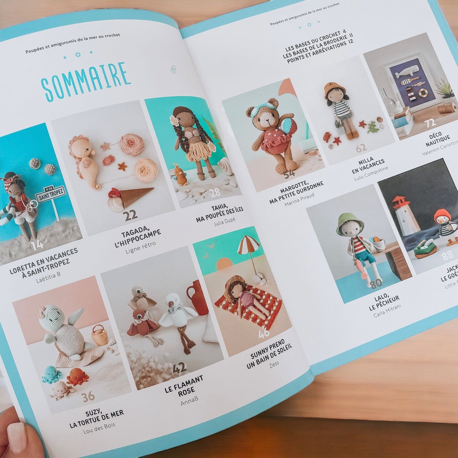 Livre "Poupées et Amigurumis de la mer au crochet"