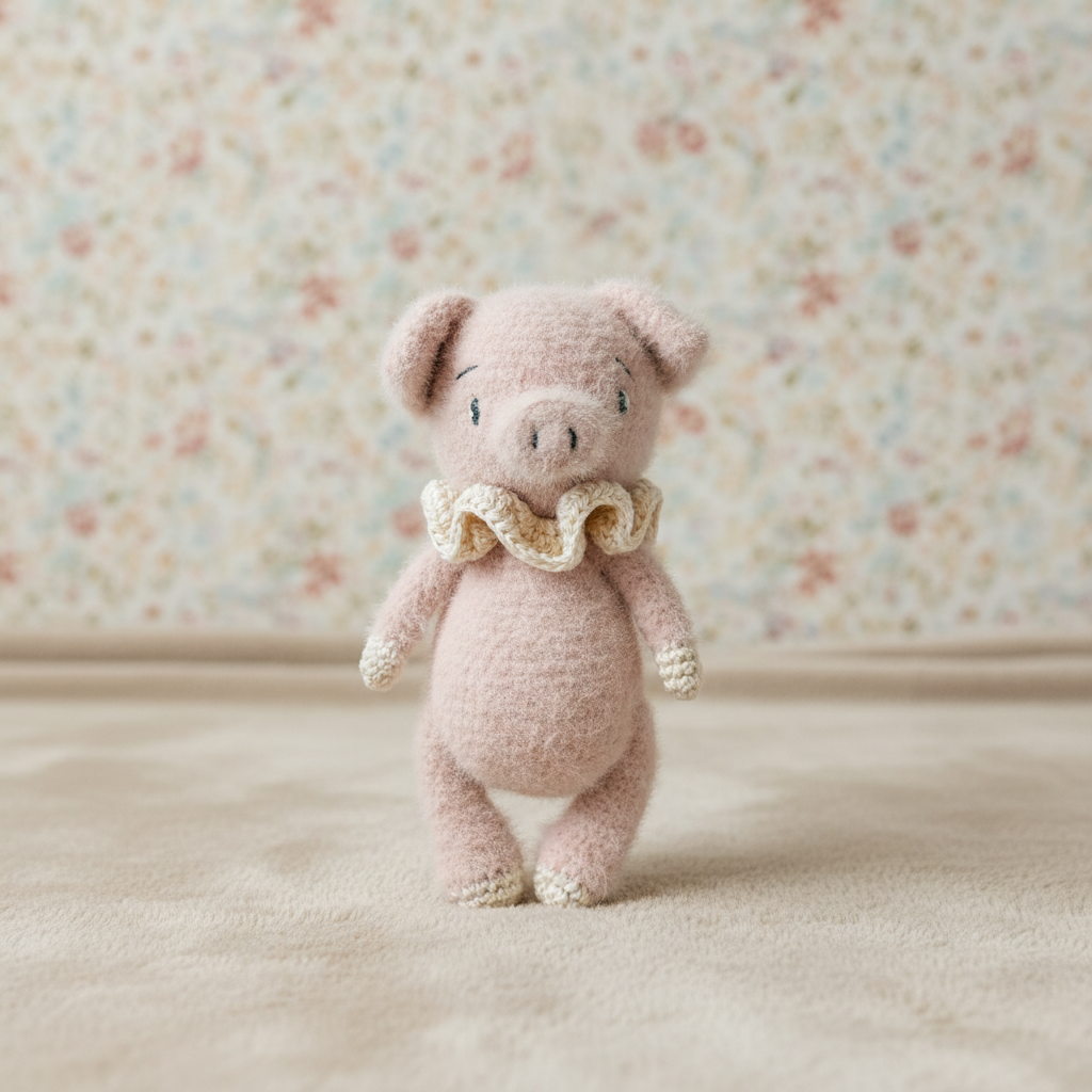 Patron de Pinky le petit cochon