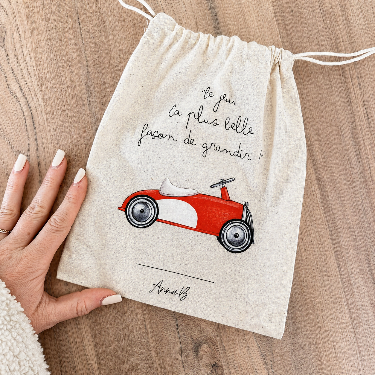 Pochon "voiture"