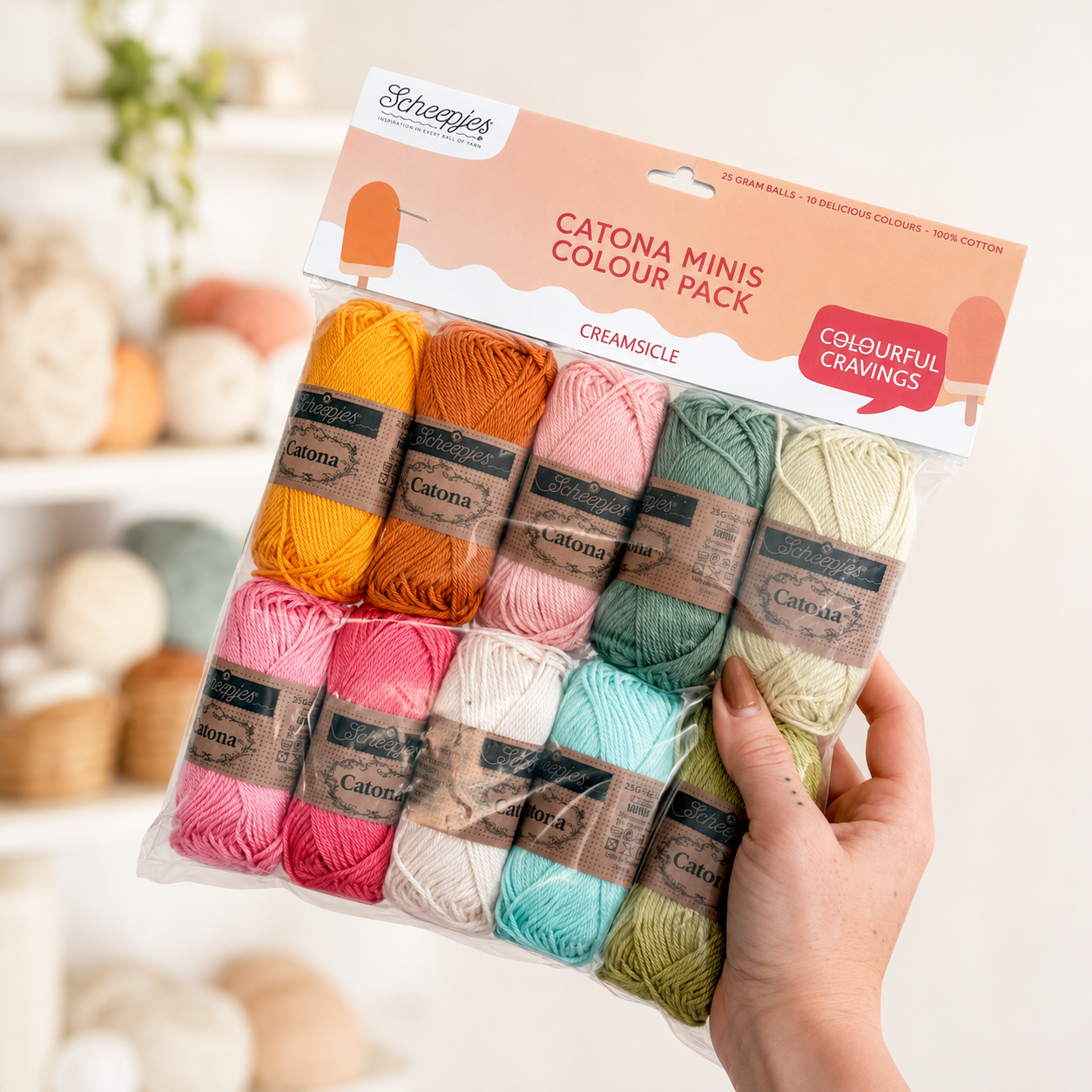 Pack coton catona 25g