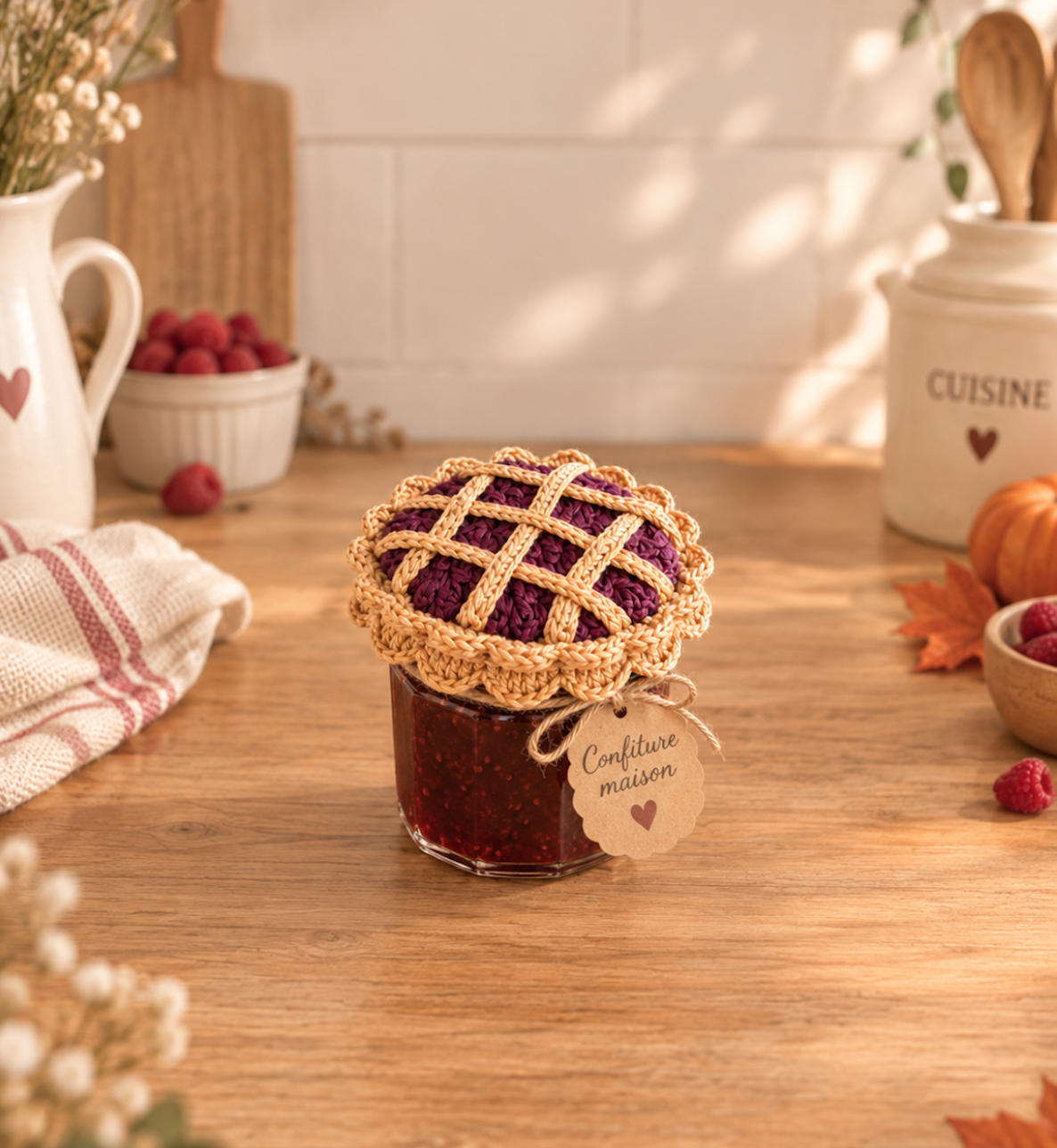 Patron de la tarte aux Myrtilles