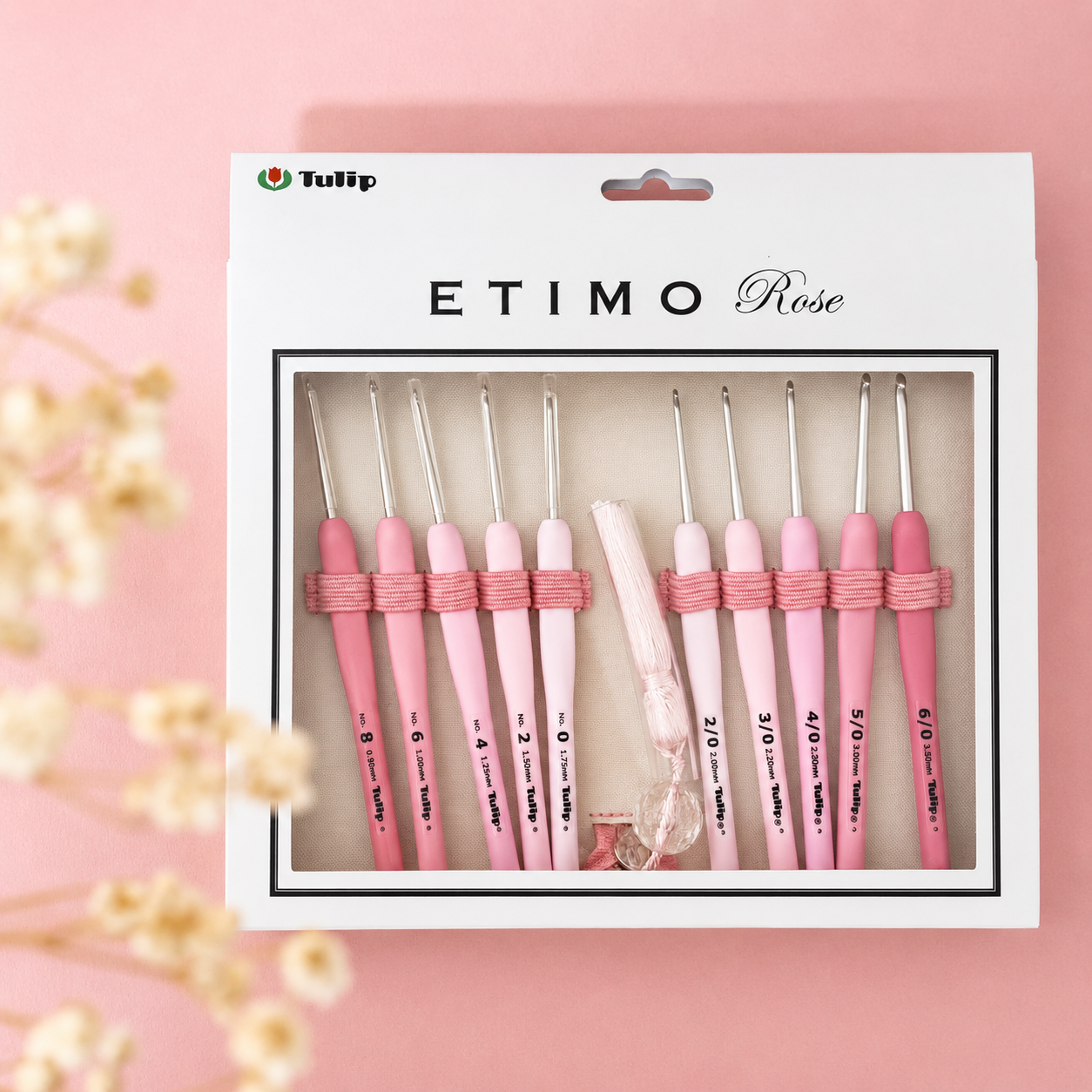 Pack de 10 crochet TULIP (Mini)
