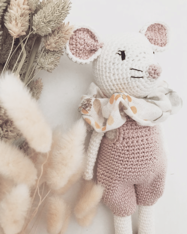 crochet amigurumi patron annab souris