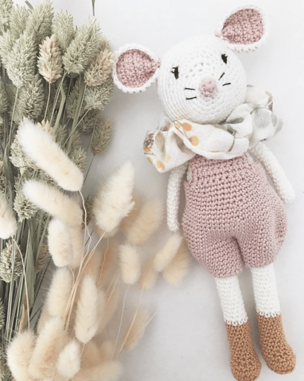 crochet amigurumi patron annab souris