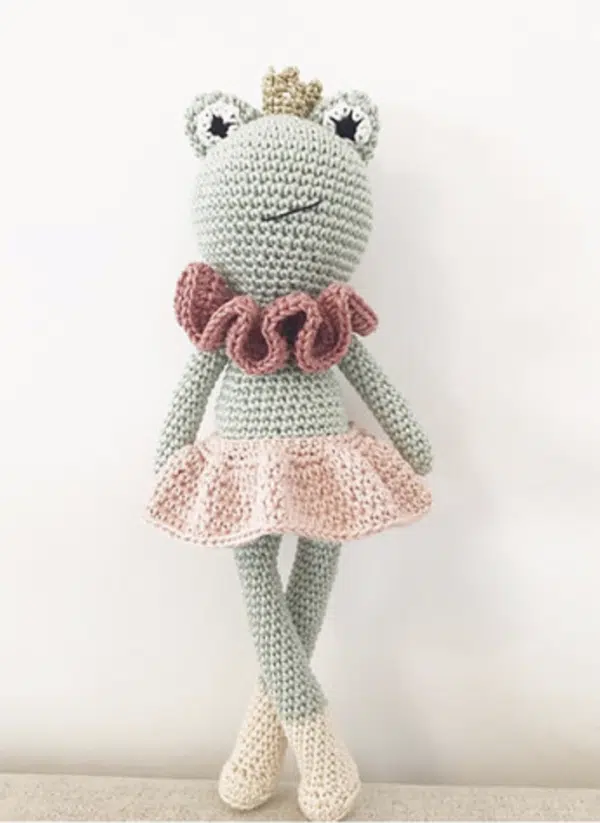 grenouille frog crochet annab amigurumi patron