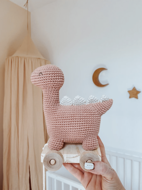 annab, kit doudou, kit, crochet, doudou, annab, patron, hook, dinosaure