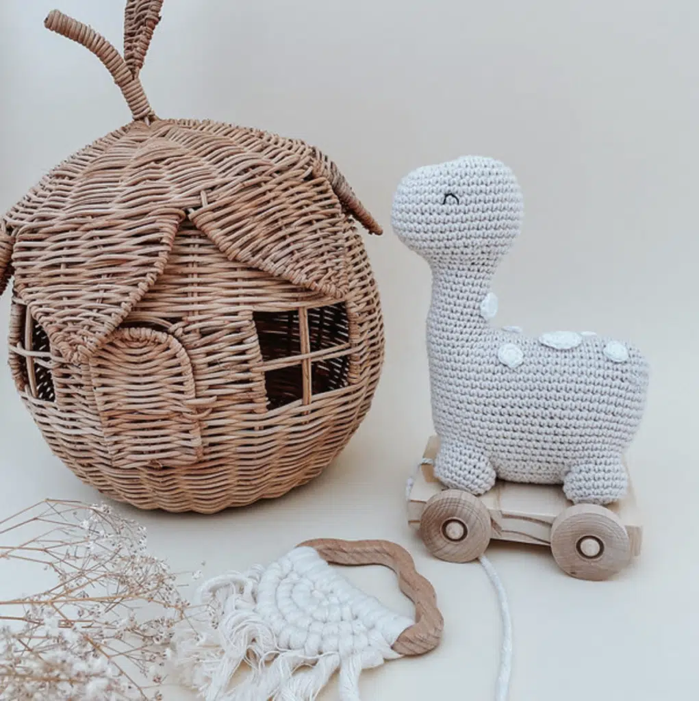 annab, kit doudou, kit, crochet, doudou, annab, patron, hook, dinosaure