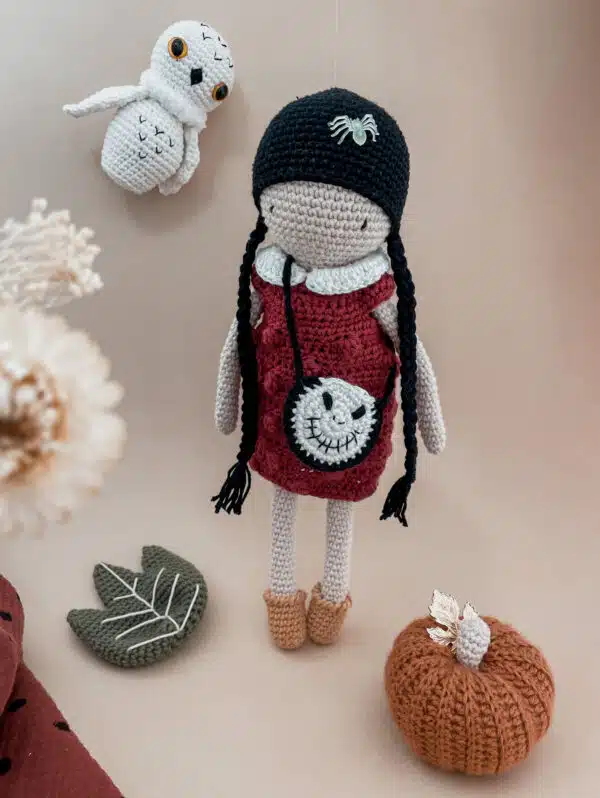 Charly, halloween, crochet, annab, yarn, doll, amigurumi