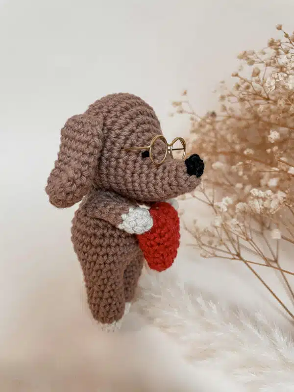 renard, miniz, kit, kit crochet, annab, amigurumi, dog, dog crochet