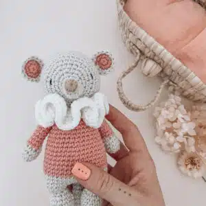 renard, couffin, annab, amigurumi, crochet, ricorumi, ourson, ours, souris, mouse