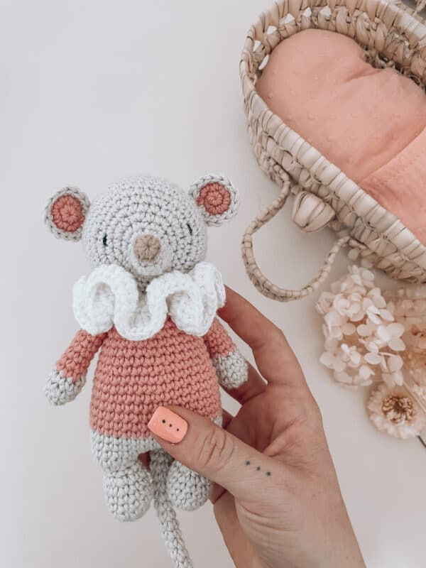 renard, couffin, annab, amigurumi, crochet, ricorumi, ourson, ours, souris, mouse