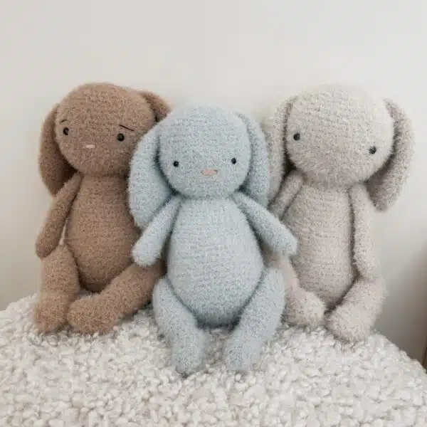 martin, lapin, rabbit, crochet, annab, amigurumi, peluche, baby